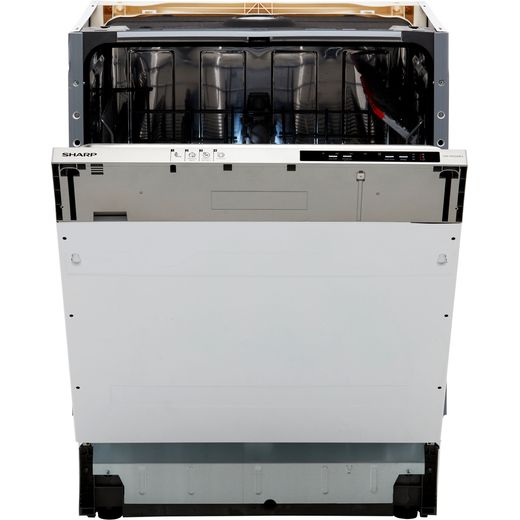 Sharp Fully Integrated Standard Dishwasher - Silver