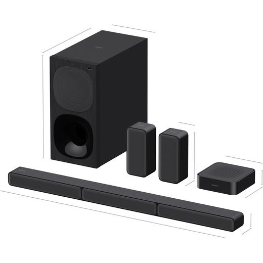 Sony HTS40R.CEK Bluetooth 5.1 Soundbar - Midnight Black