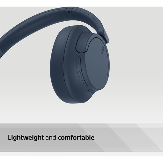 Sony WH-CH720N Wireless Noise Cancelling Over-ear Headphones - Blue - Annotation - Light weight and comfortable shot
