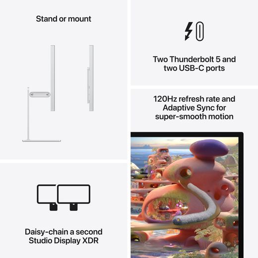 Apple Studio Display XDR - - Silver - Annotation - features