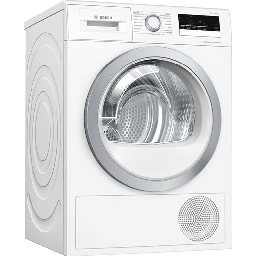 Bosch Serie 4 WTW85231GB 8Kg Heat Pump Tumble Dryer - White - A++ Rated