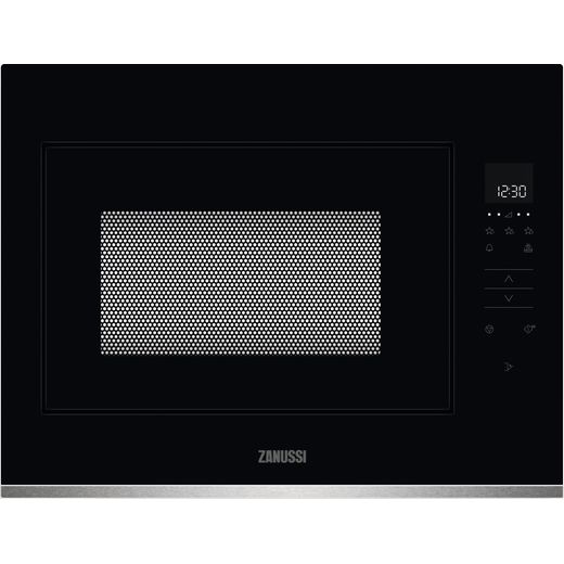 Zanussi ZMBN4SX Built In Microwave - Black / Stainless Steel