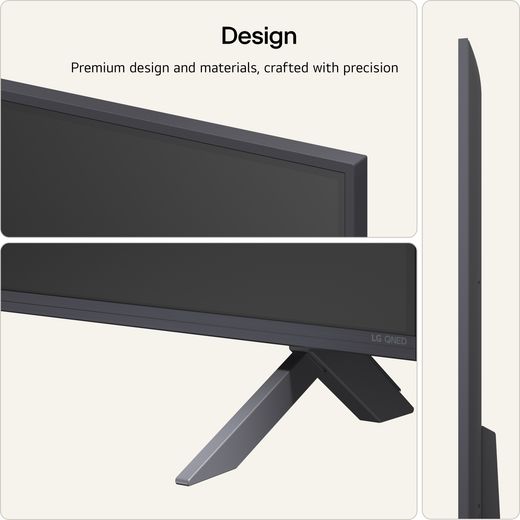 LG evo AI 50" 4K Ultra HD MiniLED Smart TV - Annotation - design shot 