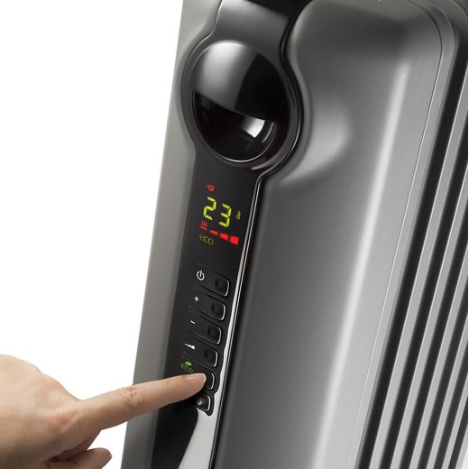 De'Longhi Radia S Oil Filled Radiator 2000W - Black