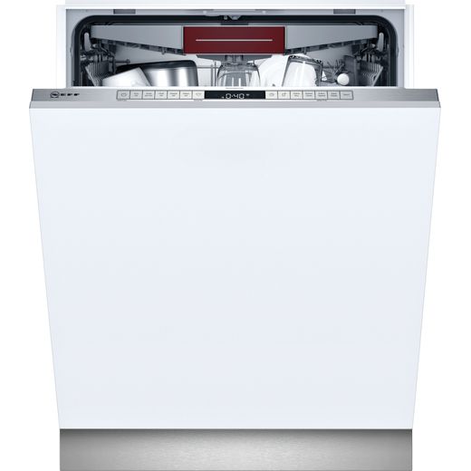NEFF N50 S155HVX15G Wifi Connected Fully Integrated Standard Dishwasher - Stainless Steel Control Panel - E Rated