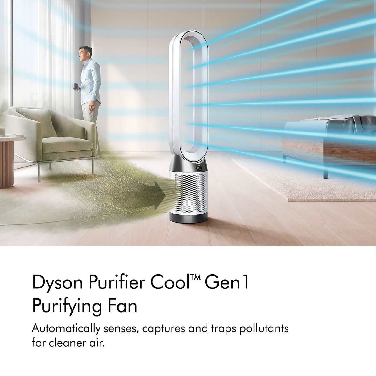 Dyson Purifier Cool Gen1 空気清浄ファン ホワイト/ホワイト