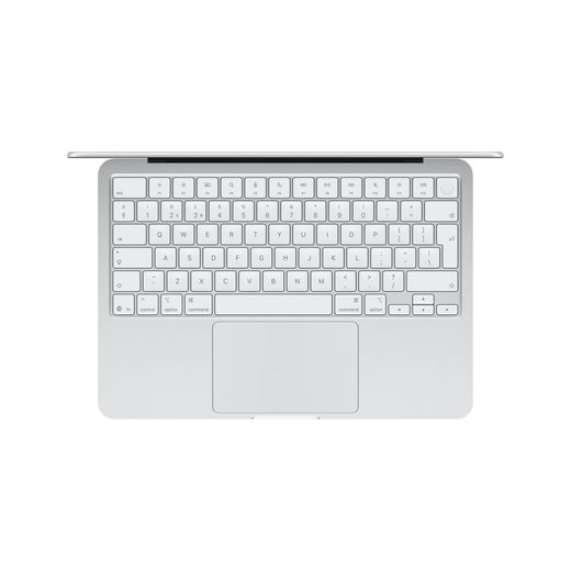 Apple MacBook Neo, - Silver - Keyboard view shot