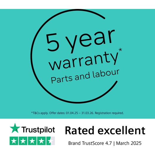 Siemens IQ-500 WQ46H2DXGB 9Kg Heat Pump Tumble Dryer - Silver - Annotation - 5yr warranty shot