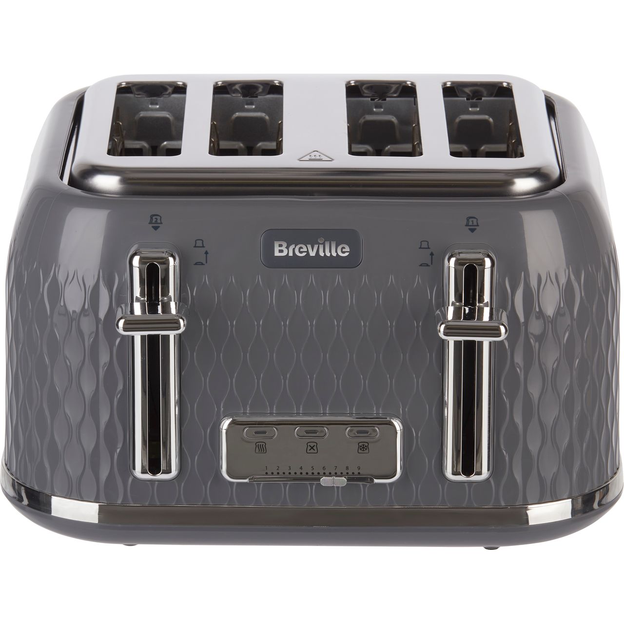 Breville Flow 4 Slice Toaster Grey - Meubles