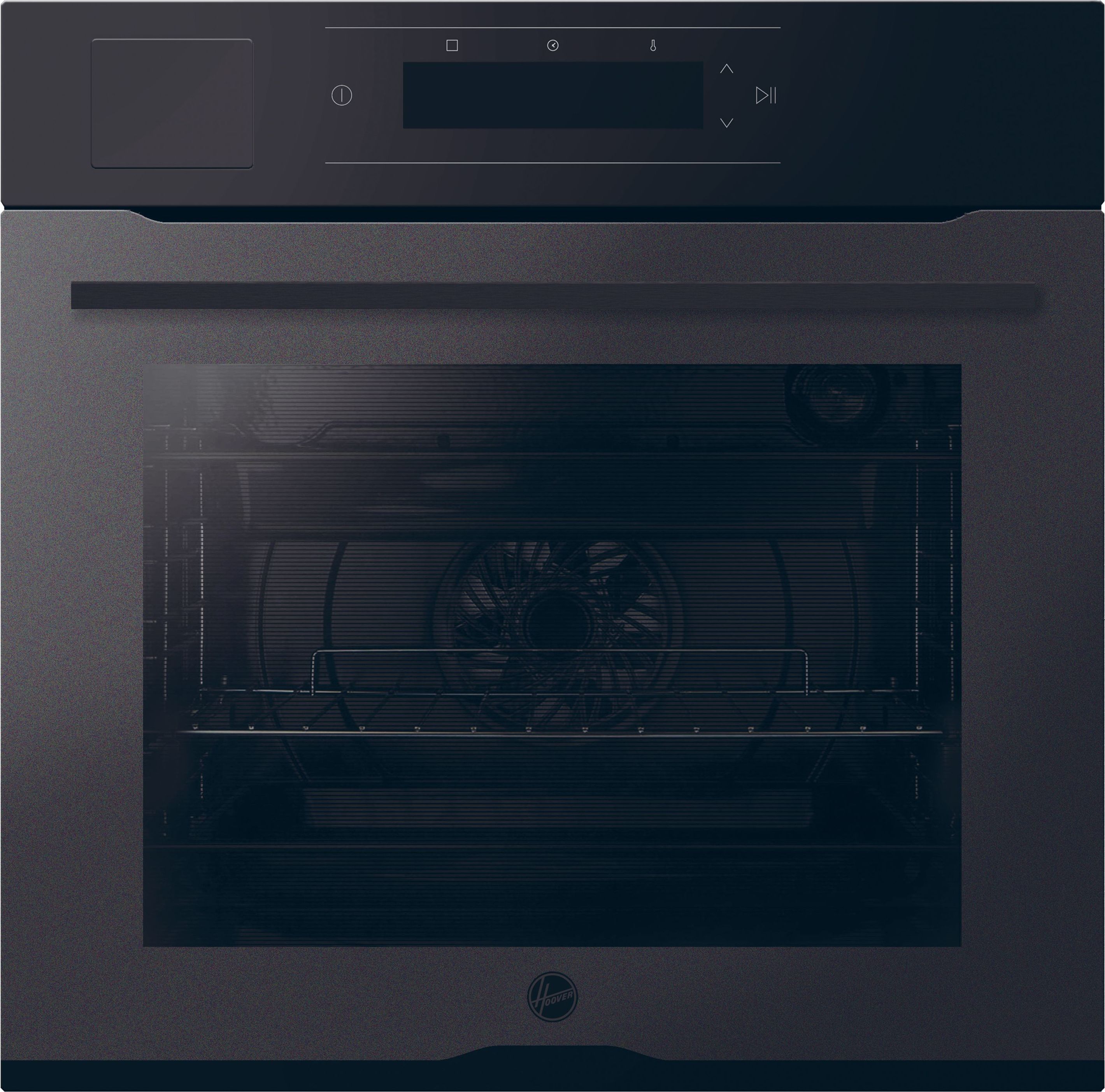 Hoover HOC5M747INWIFI Wifi Connected Built In Electric Single Oven and Pyrolytic Cleaning - Black - A+ Rated, Black