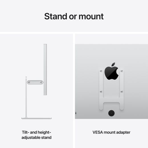 Apple Studio Display XDR - - Silver - Annotation - stand or mount