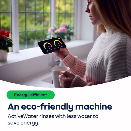 Bosch Series 2 Standard Dishwasher - Silver - AO Annotation - ActiveWater
