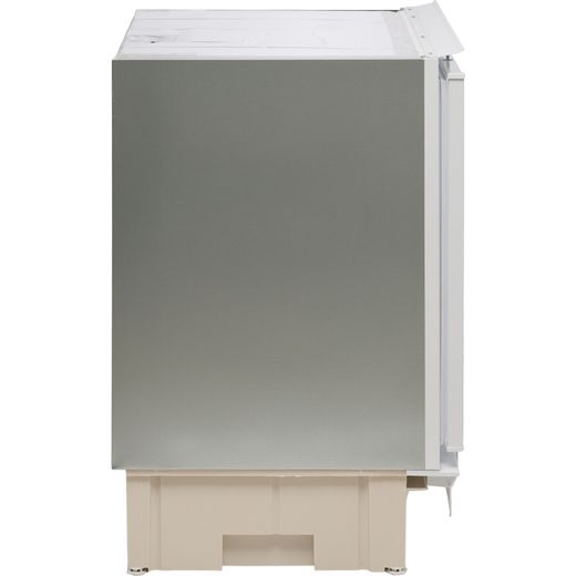 Indesit INBUF011 Integrated Under Counter 82cm Fridge - Fixed Door Hinge Kit - White - Side shot