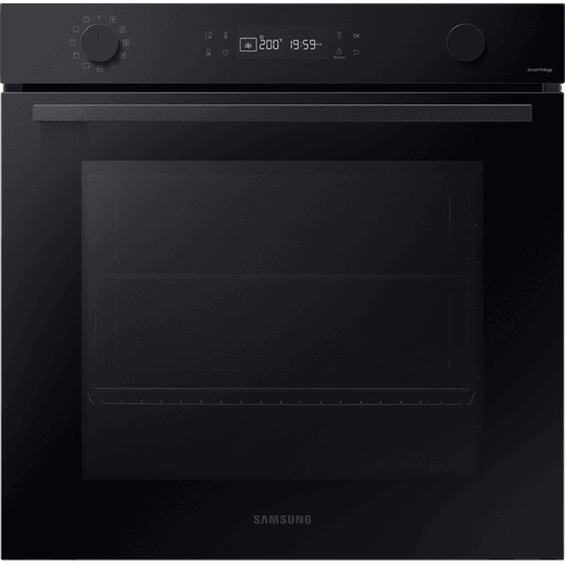 Samsung Bespoke Series 4 NV7B41307AK Wifi Connected Built In Electric Single Oven - Black Glass - A+ Rated