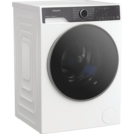 Hotpoint Fabic Care Pro HPA 105 CARE UK 10kg Washing Machine with 1400 rpm - White - Right perspective shot