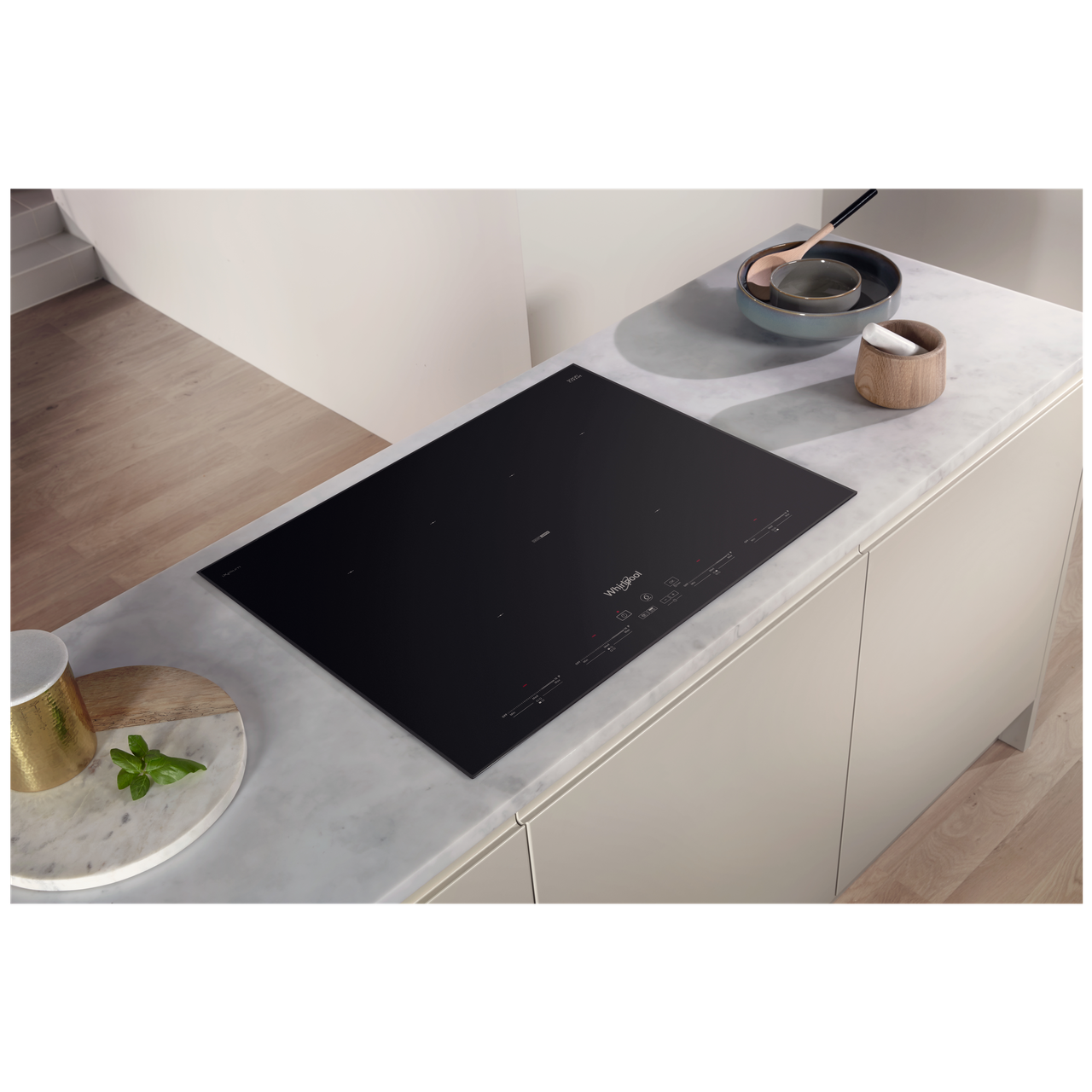 whirlpool electric induction hob