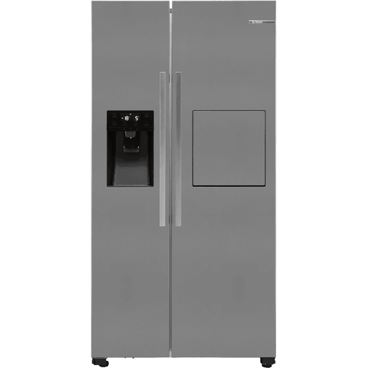 Bosch Series 6 KAG93AIEPG Plumbed Frost Free American Fridge Freezer - Stainless Steel Effect - E Rated