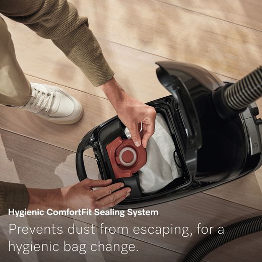 Miele Guard M1 Cylinder Vacuum Cleaner - Annotation - comfort clean shot