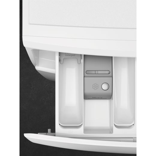 AEG 5000 Series LFX50942B 9kg Washing Machine with 1400 rpm - White - Detergent tray shot