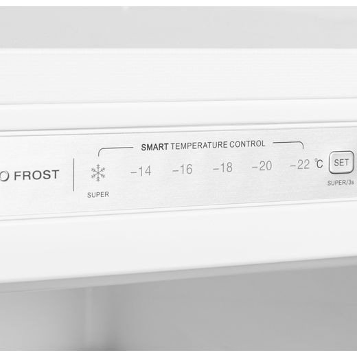 Haden HZ204FF 17cm Upright Freezer - White - Control panel shot 