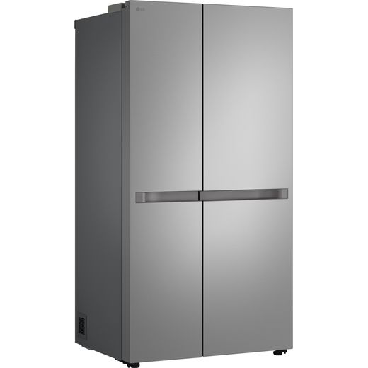 LG NatureFRESH™ American Fridge Freezer - Prime Silver  - Right perpsective shot