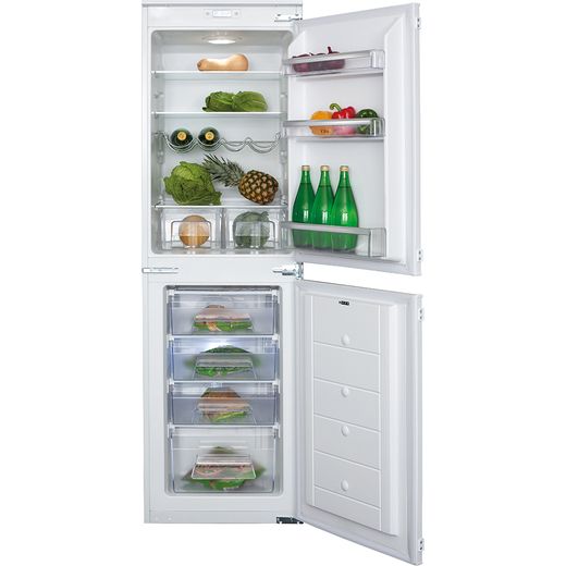 CDA FW852 Built In Fridge Freezer - White