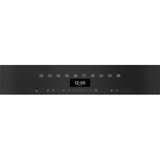 Miele Electric Single Oven - Black - Control panel