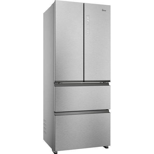 Hoover American Fridge Freezer - Stainless Steel - Right perspective shot