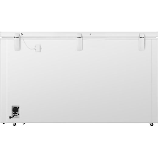 Hisense Chest Freezer - White - Back shot