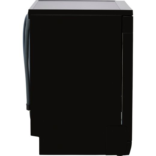 Hotpoint Standard Dishwasher - Black - Side shot