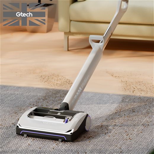 Gtech Multi Platinum 1-03-273 Upright Vacuum Cleaner - Vacuum cleaning different floor types shot