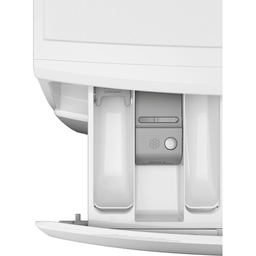 AEG ProSense® Technology 9Kg Washing Machine - White - Detergent drawer open