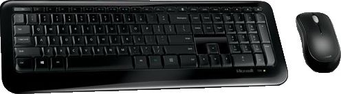 Microsoft Wireless USB Keyboard - Black