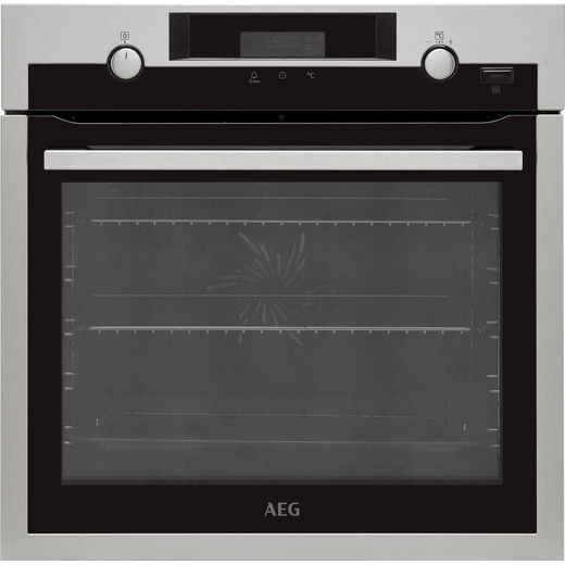 AEG BCS556020M Built In Electric Single Oven - Black - A+ Rated
