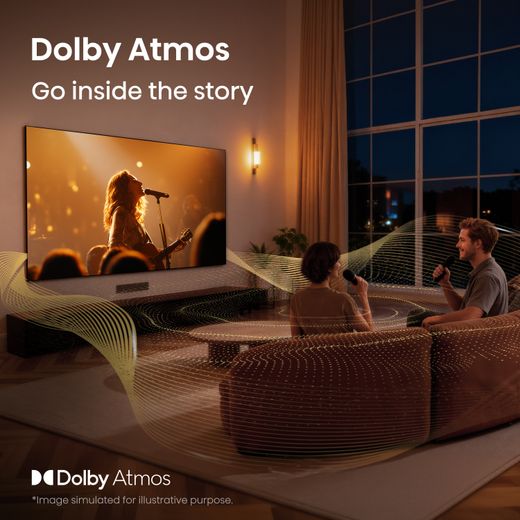 Hisense 40" Full HD QLED Smart TV [2026] - Annotation - Dolby Atmos