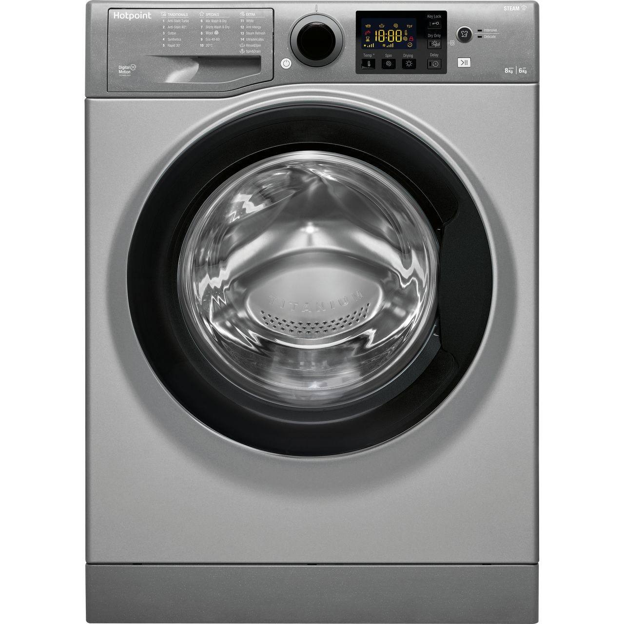 Hotpoint RDG8643GKUKN 8Kg / 6Kg Washer Dryer with 1400 rpm Review