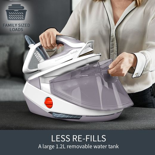 Tefal Pro Express Ultimate II Steam Generator Iron - Grey - Annotation - less refill shot