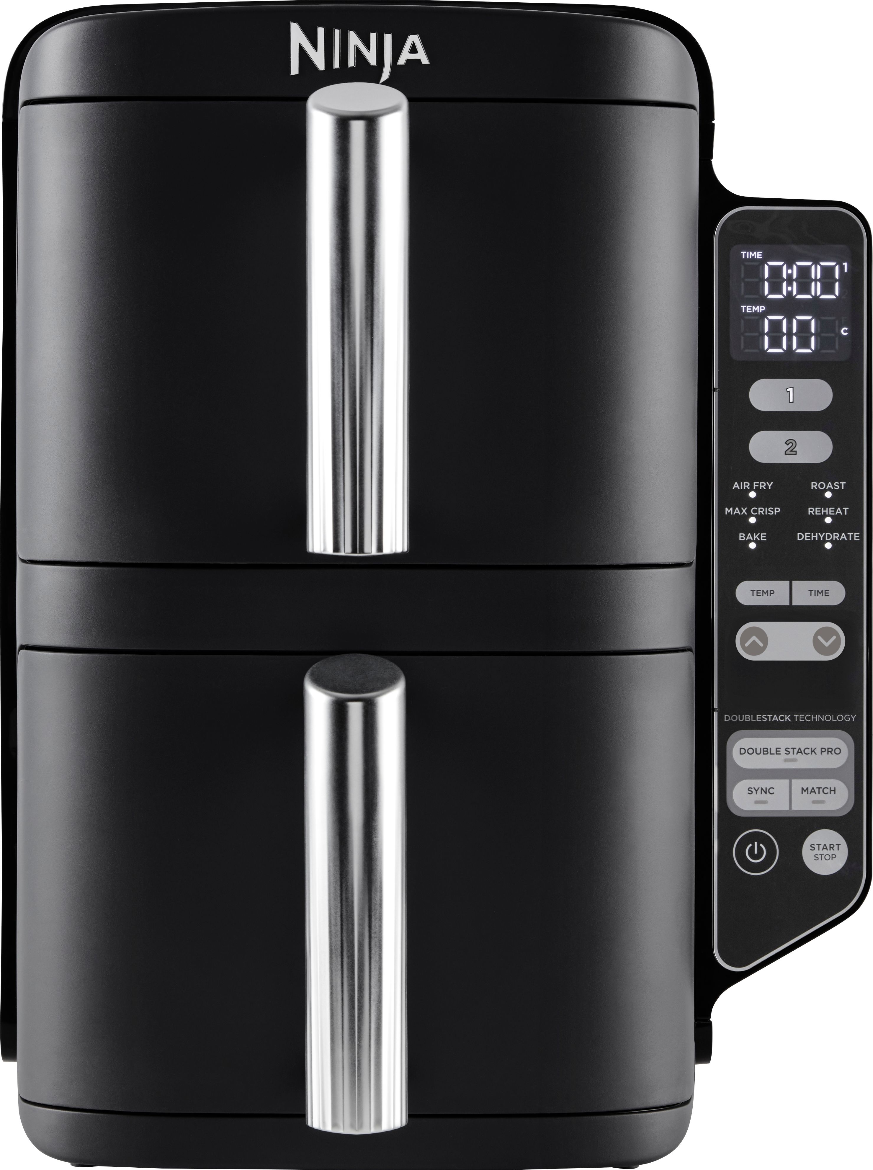Ninja SL300UK Double Stack Air Fryer - 7.6L - Black