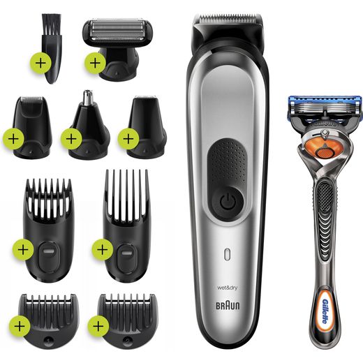 Braun All-in-one Trimmer 7 Multi Groomer Silver Grey