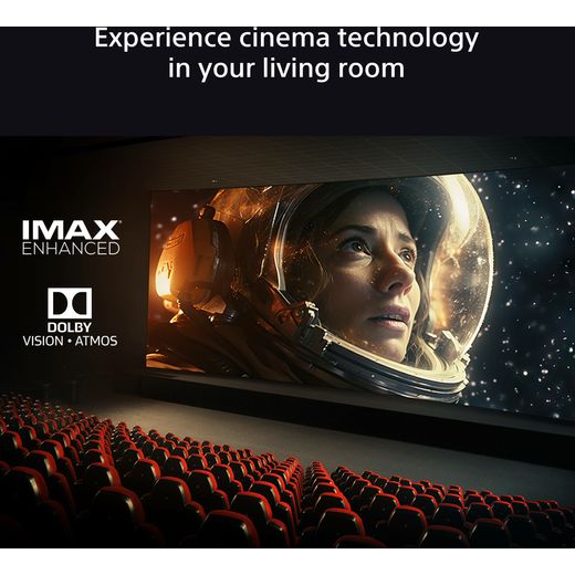 Sony Bravia Bravia 7 XR70 65" 4K Ultra HD QLED Smart Android Google TV - Annotation - Cinema experience at home shot