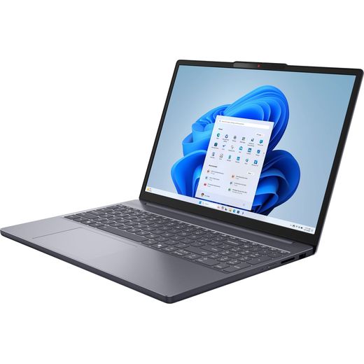 Lenovo IdeaPad Slim 3 15ARP10 Laptop - AMD Ryzen™ 5, 512GB SSD, 24 GB RAM - Lunar Grey - Left perspective