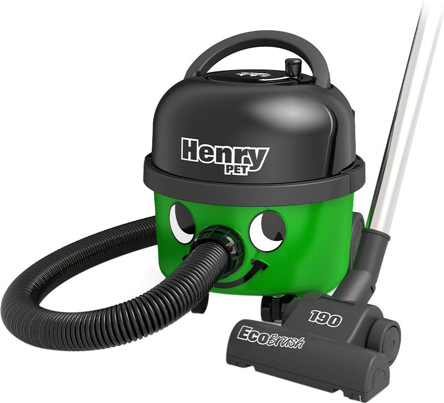 Numatic Henry Pet 200 - Cylinder Vacuum Cleaner - 620W - 9L - Green