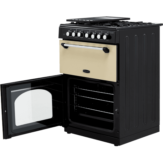 Rangemaster Classic 60 Dual Fuel Cooker - Cream / Chrome