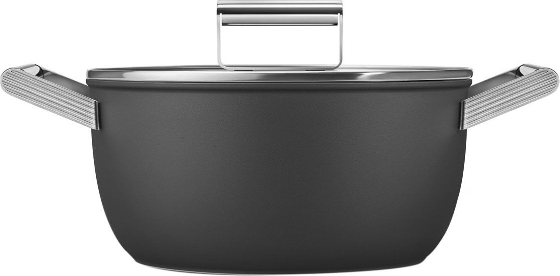 Smeg - Casserole Pan - 24cm - Black