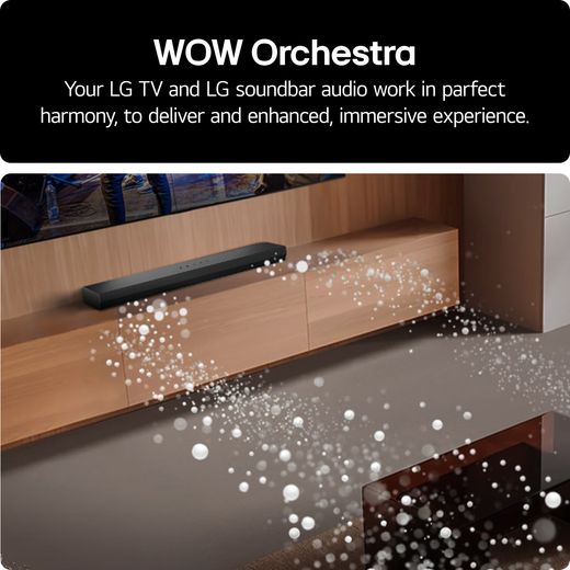 LG US20A Bluetooth 2.0 Soundbar - Black - Annotation - Orchestra 