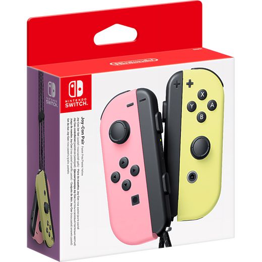 Nintendo Switch Joy-Cons – Pink and Yellow | 10011583 | ao.com