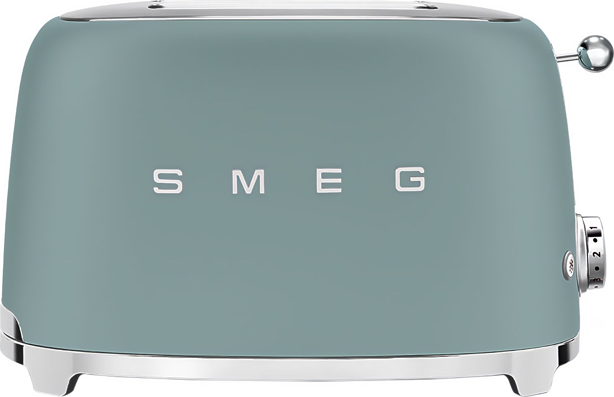 Smeg 50's Style TSF01EGMUK 2 Slice Toaster - Emerald Green, Green