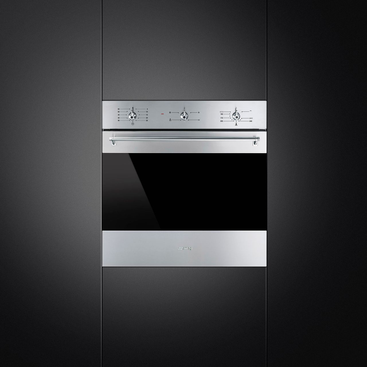 SF6341GVX_SS | Smeg Built-In Gas Single Oven | ao.com