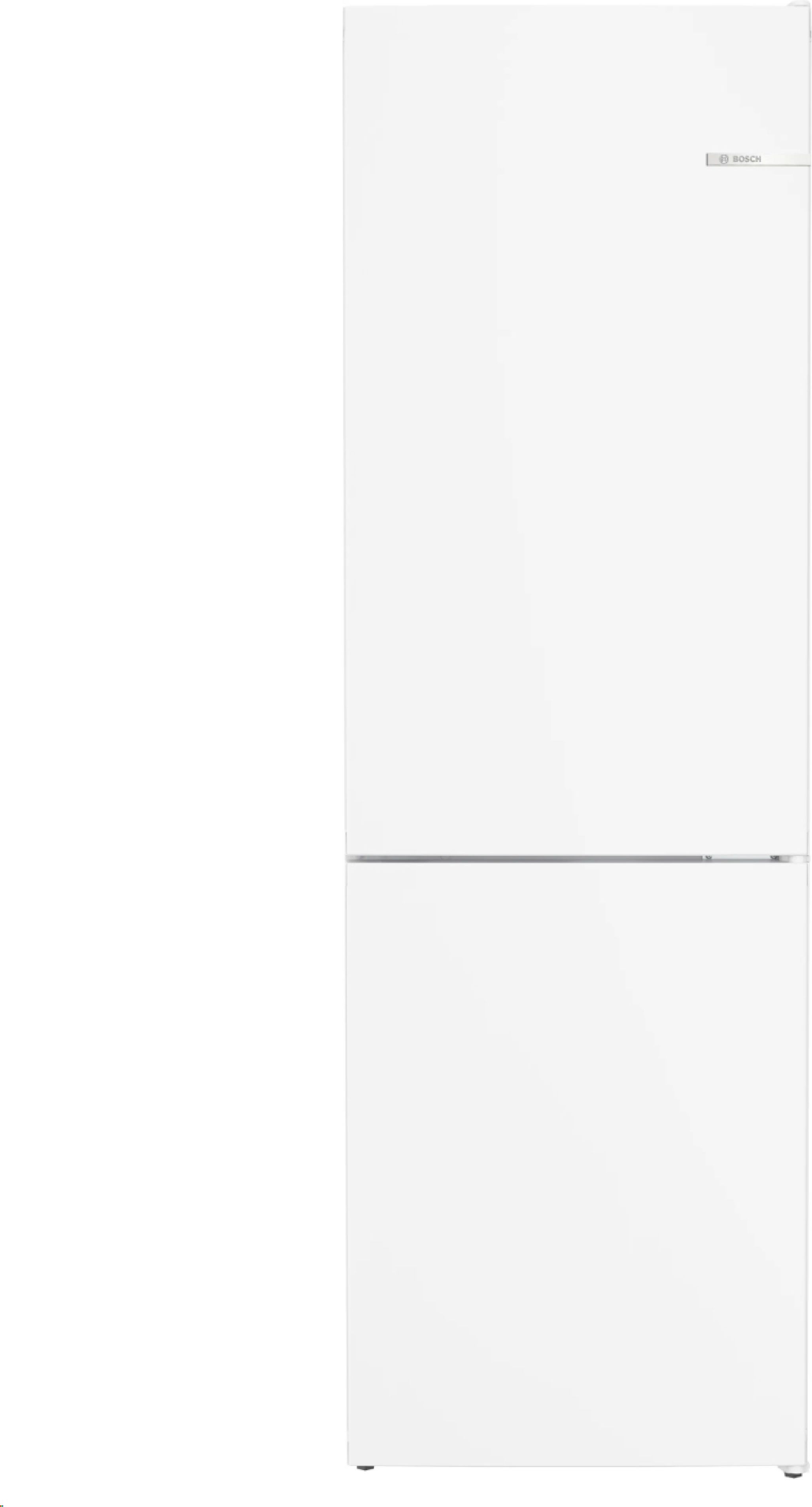 Bosch Series 4 KGN362WDFG 186cm High 60/40 Frost Free Fridge Freezer - White - D Rated, White