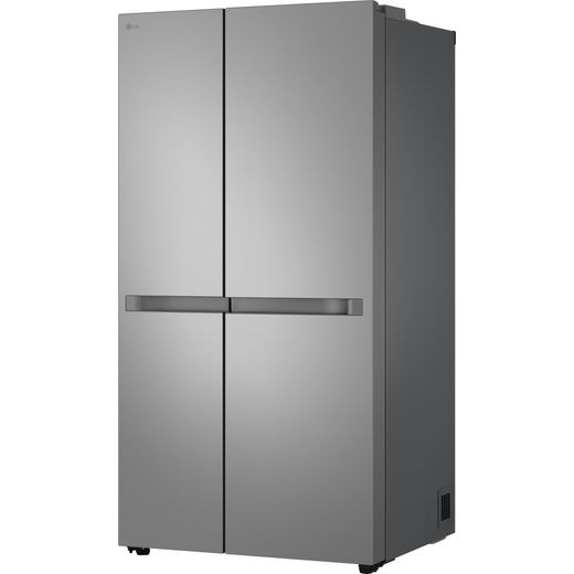 LG NatureFRESH™ American Fridge Freezer - Prime Silver  - Left perspective shot
